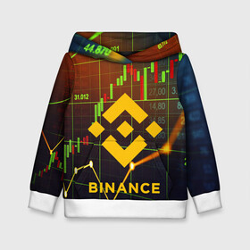 Детская толстовка 3D с принтом BINANCE / БИНАНС / БАНАН в Санкт-Петербурге, 100% полиэстер | двухслойный капюшон со шнурком для регулировки, мягкие манжеты на рукавах и по низу толстовки, спереди карман-кенгуру с мягким внутренним слоем | Тематика изображения на принте: binance | binance com | bitcoin | bittrex com | btc | exmo me | hodl. | trading | банан биржа | бинанс | биткоин | криптовалюта биржа | криптотрейдер | криптотрейдинг | трейдинг