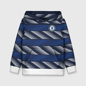 Детская толстовка 3D с принтом FC Chelsea | Breathe Training Top (2021/22) в Санкт-Петербурге, 100% полиэстер | двухслойный капюшон со шнурком для регулировки, мягкие манжеты на рукавах и по низу толстовки, спереди карман-кенгуру с мягким внутренним слоем | Тематика изображения на принте: 0x000000123 | chelsea | stamford bridge | вернер | канте | стамфорд бридж | челси