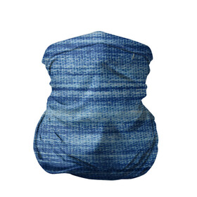 Бандана-труба 3D с принтом Texture Denim в Санкт-Петербурге, 100% полиэстер, ткань с особыми свойствами — Activecool | плотность 150‒180 г/м2; хорошо тянется, но сохраняет форму | background | blue | dark | denim | gradient | ice | jeans | paints | ripples | spot | spots | stripes | texture | white | белый | градиент | джинсы | лед | линии | полосы | пятна | пятно | светлый | синий | текстура | темная | ткань | тьма | фон