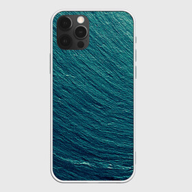 Чехол для iPhone 12 Pro с принтом Endless Sea в Санкт-Петербурге, силикон | область печати: задняя сторона чехла, без боковых панелей | background | blue | dark | gradient | green | lines | ocean | paints | ripples | sea | spot | spots | stripes | texture | waves | волны | голубая | градиент | зеленый | краски | линии | море | океан | полосы | пятна | пятно | рябь | текстура | т