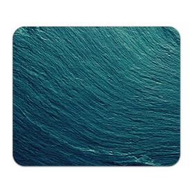 Коврик для мышки прямоугольный с принтом Endless Sea в Санкт-Петербурге, натуральный каучук | размер 230 х 185 мм; запечатка лицевой стороны | background | blue | dark | gradient | green | lines | ocean | paints | ripples | sea | spot | spots | stripes | texture | waves | волны | голубая | градиент | зеленый | краски | линии | море | океан | полосы | пятна | пятно | рябь | текстура | т