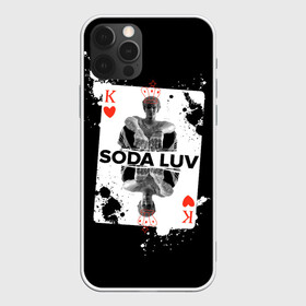 Чехол для iPhone 12 Pro с принтом Репер - SODA LUV в Санкт-Петербурге, силикон | область печати: задняя сторона чехла, без боковых панелей | rap | rapper | soda luv | st. petersburg | vladislav terentyuk | владислав терентюк | репер | рэп | рэп исполнитель | санкт петербург