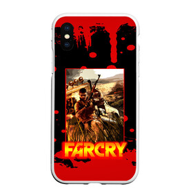 Чехол для iPhone XS Max матовый с принтом FARCRY | ФАРКРАЙ GAME в Санкт-Петербурге, Силикон | Область печати: задняя сторона чехла, без боковых панелей | far cry | far cry 5 | far cry new dawn | far cry primal | farcry | fc 5 | fc5 | game | new dawn | primal | игры | постапокалипсис | фар край | фар край 5