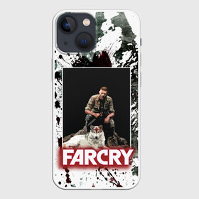 Чехол для iPhone 13 mini с принтом FARCRY WOLF в Санкт-Петербурге,  |  | Тематика изображения на принте: far cry | far cry 5 | far cry new dawn | far cry primal | farcry | fc 5 | fc5 | game | new dawn | primal | игры | постапокалипсис | фар край | фар край 5