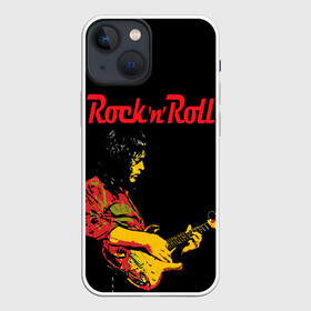 Чехол для iPhone 13 mini с принтом ROCK N ROLL в Санкт-Петербурге,  |  | art | crange | gallagher | guitar | guitarist | hardcore | metal | music | punk | rock | roll | rory | гитара | гитарист | гранж | группы | металл | музыка | панк | рок | рори