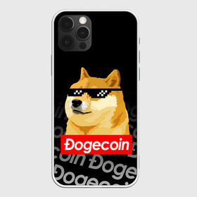 Чехол для iPhone 12 Pro с принтом DOGECOIN / DOGE / ДОГИКОИН в Санкт-Петербурге, силикон | область печати: задняя сторона чехла, без боковых панелей | crypto | cryptocurrency | doge | dogecoin | elon mask | trading | биржа криптовалют | доги | догикоин | илон маск | криптовалюта | мем | трейдинг.