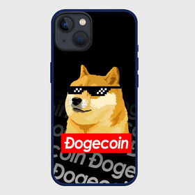 Чехол для iPhone 13 с принтом DOGECOIN   DOGE   ДОГИКОИН в Санкт-Петербурге,  |  | crypto | cryptocurrency | doge | dogecoin | elon mask | trading | биржа криптовалют | доги | догикоин | илон маск | криптовалюта | мем | трейдинг.