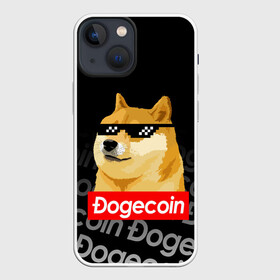 Чехол для iPhone 13 mini с принтом DOGECOIN   DOGE   ДОГИКОИН в Санкт-Петербурге,  |  | Тематика изображения на принте: crypto | cryptocurrency | doge | dogecoin | elon mask | trading | биржа криптовалют | доги | догикоин | илон маск | криптовалюта | мем | трейдинг.