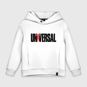 Детское худи Oversize хлопок с принтом ANIMAL UNIVERSAL ЭНИМАЛ в Санкт-Петербурге, френч-терри — 70% хлопок, 30% полиэстер. Мягкий теплый начес внутри —100% хлопок | боковые карманы, эластичные манжеты и нижняя кромка, капюшон на магнитной кнопке | Тематика изображения на принте: animal | animal universal | gym | judo | k1 | m1 | sambo | sport | ufs | workaut | бодибилдинг | воркаут | дзюдо | зал | карате | качалка | кроссфит | м1 | пауэрлифтинг | самбо | спорт | спорт зал | тренажерка | тяжелая атлетика | энимал