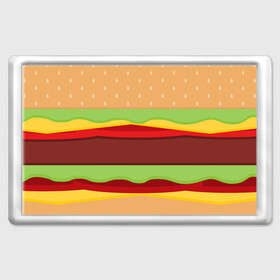 Магнит 45*70 с принтом Бутерброд в Санкт-Петербурге, Пластик | Размер: 78*52 мм; Размер печати: 70*45 | background | burger | fast food | food | hamburger | sandwich | texture | будет | бургер | бутерброд | гамбургер | еда | текстура | фастфуд | фон