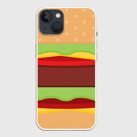 Чехол для iPhone 13 с принтом Бутерброд в Санкт-Петербурге,  |  | background | burger | fast food | food | hamburger | sandwich | texture | будет | бургер | бутерброд | гамбургер | еда | текстура | фастфуд | фон