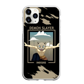 Чехол для iPhone 11 Pro матовый с принтом DEMON SLAYER INOSUKE в Санкт-Петербурге, Силикон |  | demon slayer | kamado | kimetsu no yaiba | nezuko | tanjiro | аниме | гию томиока | зеницу агацума | иноске хашибира | камадо | клинок | корзинная девочка | манга | музан кибуцуджи | незуко | рассекающий демонов | танджиро