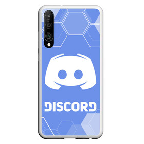 Чехол для Honor P30 с принтом DISCORD / ДИСКОРД / ПЛИТЫ в Санкт-Петербурге, Силикон | Область печати: задняя сторона чехла, без боковых панелей | Тематика изображения на принте: discord | discord nitro | gamer | games | дискорд | дискорд бот | дискорд нитро | дискорд сервер | игры | логотип | плиты | соты | социальные сети | узор. | фон