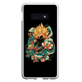 Чехол для Samsung S10E с принтом Dragon Ball. Retro Style в Санкт-Петербурге, Силикон | Область печати: задняя сторона чехла, без боковых панелей | ball | birus | boo | broly | dragon | frieza | goku | majin | piccolo | saiyan | sayan | sell | sleep | super | trunks | vejeta | бирус | броли | буу | веджета | гоку | драконий | жемчуг | курилин | маджин | пикколо | сайян | саян | селл | сон | супер | т