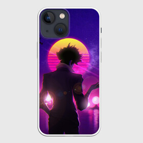 Чехол для iPhone 13 mini с принтом Cowboy Bebop. Spike Spiegel в Санкт-Петербурге,  |  | anime | cowboy bebop | manga | spike spiegel | аниме | бибоп | ковбой | ковбой бибоп | космический | космос | манга | ретро аниме | спайк шпигель