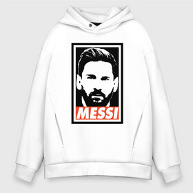 Мужское худи Oversize хлопок с принтом Obey Messi в Санкт-Петербурге, френч-терри — 70% хлопок, 30% полиэстер. Мягкий теплый начес внутри —100% хлопок | боковые карманы, эластичные манжеты и нижняя кромка, капюшон на магнитной кнопке | argentina | barca | barcelona | football | lionel | messi | spain | sport | аргентина | барса | барселона | гол | золотой мяч | игрок | испания | камп ноу | лионель | месси | мяч | спорт | тренер | футбол | чемпион | чемпионат