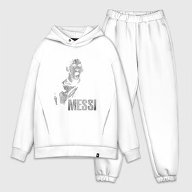 Мужской костюм хлопок OVERSIZE с принтом Messi Scream в Санкт-Петербурге,  |  | argentina | barca | barcelona | football | lionel | messi | spain | sport | аргентина | барса | барселона | гол | золотой мяч | игрок | испания | камп ноу | лионель | месси | мяч | спорт | тренер | футбол | чемпион | чемпионат