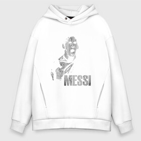 Мужское худи Oversize хлопок с принтом Messi Scream в Санкт-Петербурге, френч-терри — 70% хлопок, 30% полиэстер. Мягкий теплый начес внутри —100% хлопок | боковые карманы, эластичные манжеты и нижняя кромка, капюшон на магнитной кнопке | argentina | barca | barcelona | football | lionel | messi | spain | sport | аргентина | барса | барселона | гол | золотой мяч | игрок | испания | камп ноу | лионель | месси | мяч | спорт | тренер | футбол | чемпион | чемпионат