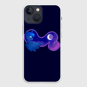 Чехол для iPhone 13 mini с принтом Принцесса Луна в Санкт-Петербурге,  |  | my little pony | весёлая пинки пай | добрая флаттершайн | дружба это чудо | единорог | единороги | май литл пони | мульт | мультфильм | радуга дэш | селестия | спайк | сумеречная искорка | честная эплджек