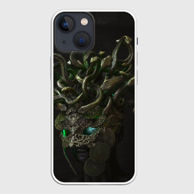 Чехол для iPhone 13 mini с принтом Медуза Горгона | Эвриала в Санкт-Петербурге,  |  | горгона | змеи | медуза | медуза горгона | мифическое существо | эвриала