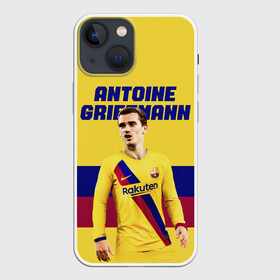 Чехол для iPhone 13 mini с принтом ANTOINE GRIEZMANN   ГРИЗМАНН в Санкт-Петербурге,  |  | Тематика изображения на принте: antoine griezmann | barcelona | football | sport | антуан гризманн | барселона | номер 7 | сборная франции | спорт. | футбол