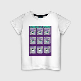 Детская футболка хлопок с принтом Everyday mood в Санкт-Петербурге, 100% хлопок | круглый вырез горловины, полуприлегающий силуэт, длина до линии бедер | Тематика изображения на принте: my little pony | дружба это чудо | единорог | единороги | май литл пони | мульт | мультфильм