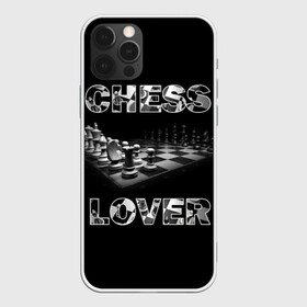 Чехол для iPhone 12 Pro с принтом Chess Lover | Любитель шахмат в Санкт-Петербурге, силикон | область печати: задняя сторона чехла, без боковых панелей | chess lover | любитель шахмат | шах и мат | шахматные фигуры | шахматы