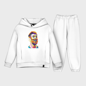 Детский костюм хлопок Oversize с принтом Messi Smile в Санкт-Петербурге,  |  | argentina | barca | barcelona | football | lionel | messi | spain | sport | аргентина | барса | барселона | гол | золотой мяч | игрок | испания | камп ноу | лионель | месси | мяч | спорт | тренер | футбол | чемпион | чемпионат