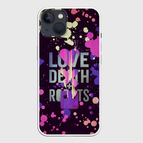 Чехол для iPhone 13 с принтом Love, Death and Robots в Санкт-Петербурге,  |  | cartoon | death | fantasy | heavy | horror | metal | miller | netflix | robots | tim | witness | любовь | миллер | мультфильм | робот | роботы | тим | ужасы | фэнтези