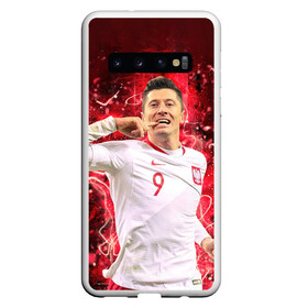 Чехол для Samsung Galaxy S10 с принтом Lewandowski | Левандовски | 9 в Санкт-Петербурге, Силикон | Область печати: задняя сторона чехла, без боковых панелей | 9 | ball | bayern | fc | fifa | footbal | lewandowski | munchen | pes | robert | soccer | бавария | левандовски | лига | мюнхен | мяч | мячик | поле | польша | роберт | спорт | форма | футбол | футболист | футбольная | футбольный | чемпион |