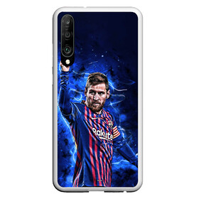 Чехол для Honor P30 с принтом Lionel Messi Barcelona 10 в Санкт-Петербурге, Силикон | Область печати: задняя сторона чехла, без боковых панелей | 10 | argentina | barcelona | fc | fifa | footbal | leo | lionel | messi | soccer | аргентина | барселона | лео | лига | лионель | месси | мяч | мячик | поле | спорт | форма | футбол | футболист | футбольная | футбольный | чемпион