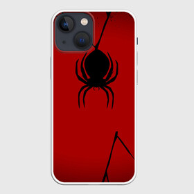 Чехол для iPhone 13 mini с принтом Паук 3D в Санкт-Петербурге,  |  | Тематика изображения на принте: абстракция | екстура | илюстрация | искуство | культура | минимализм | нити | паук | паутина