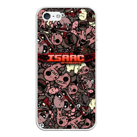 Чехол для iPhone 5/5S матовый с принтом Binding of Isaac Stickerbomb в Санкт-Петербурге, Силикон | Область печати: задняя сторона чехла, без боковых панелей | Тематика изображения на принте: afterbirth | art | boss | game | gaming | pattern | roguelike | rpg | steam | stickerbombing | the binding of isaac | арт | графика | жертвоприношение исаака | игра | изаак | иллюстрация | паттерн | рисунки | рисунок | рогалик | стикербомбин