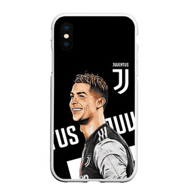 Чехол для iPhone XS Max матовый с принтом КРИШТИАНУ РОНАЛДУ JUVENTUS в Санкт-Петербурге, Силикон | Область печати: задняя сторона чехла, без боковых панелей | cristiano ronaldo | football | juventus | sport | криштиану роналду | минимализм. | сборная португалии | спорт | футбол | ювентус