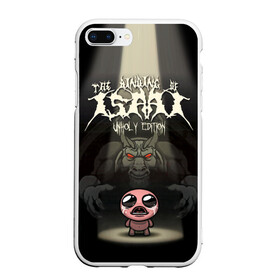 Чехол для iPhone 7Plus/8 Plus матовый с принтом The Binding of Isaac в Санкт-Петербурге, Силикон | Область печати: задняя сторона чехла, без боковых панелей | 2d | the binding of isaac | жертвоприношение исаака | игра | компьютерная