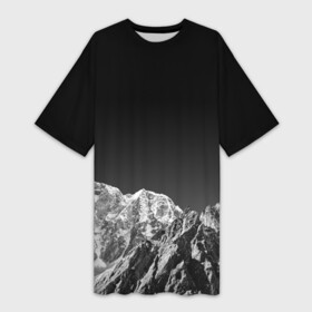 Платье-футболка 3D с принтом ГОРЫ В МОЕМ СЕРДЦЕ | КАМУФЛЯЖ в Санкт-Петербурге,  |  | алтай | анды | арарат | белые горы | везувий | гималаи | горные хребты | горы | горы в моем сердце | горы камуфляж | джомолунгма | камуфляж горы | снег в горах | фудзияма | хребты гор | черно белые горы