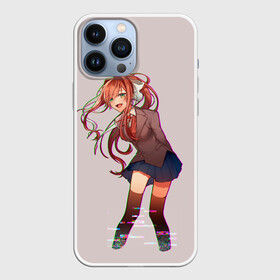 Чехол для iPhone 13 Pro Max с принтом Cyber Monika в Санкт-Петербурге,  |  | anime | game | games | monika | natsuki | sayori | yuri | аниме | визуальный роман | доки доки | игра | игры | литературный клуб | моника | нацуки | саёри | юри