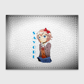 Обложка для студенческого билета с принтом Doki Doki SAYORI в Санкт-Петербурге, натуральная кожа | Размер: 11*8 см; Печать на всей внешней стороне | Тематика изображения на принте: anime | doki doki literature club | monika | natsuki | sayori | yuri | аниме | доки доки | доки доки литературный клуб | моника | нацуки | саёри | юри