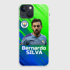 Чехол для iPhone 13 mini с принтом Silva Bernardo Манчестер Сити в Санкт-Петербурге,  |  | manchester city | бернарду силва | манчестер сити | сборная португалии | футбол | футболист