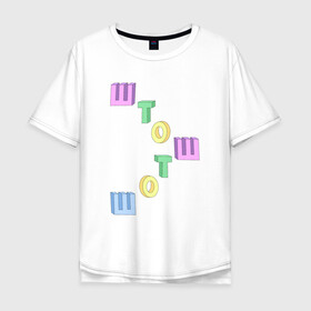 Мужская футболка хлопок Oversize с принтом штотштош в Санкт-Петербурге, 100% хлопок | свободный крой, круглый ворот, “спинка” длиннее передней части | Тематика изображения на принте: кот | меме | прикол | штош | юмор