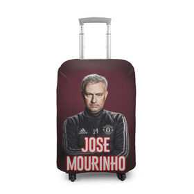 Чехол для чемодана 3D с принтом Жозе Моуринью в Санкт-Петербурге, 86% полиэфир, 14% спандекс | двустороннее нанесение принта, прорези для ручек и колес | jose mourinho | жозе моуринью | известные личности | мужчинам | португалия | спорт | спортсмены | тренер | футбол | футболист | хобби
