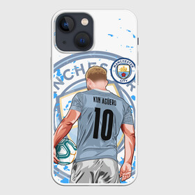 Чехол для iPhone 13 mini с принтом СЕРХИО АГУЭРО   SERGIO AGUERO в Санкт-Петербурге,  |  | football | manchester city | sergio leonel aguero del castillo | sport | манчестер сити | сборная аргентины. | спорт | футбол