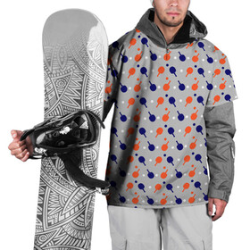 Накидка на куртку 3D с принтом Пинг-понг в Санкт-Петербурге, 100% полиэстер |  | ping pong | sport | tennis | настольный теннис | пинг понг | ракетка | спорт | теннис