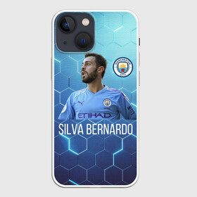 Чехол для iPhone 13 mini с принтом Silva Bernardo Манчестер Сити в Санкт-Петербурге,  |  | manchester city | бернарду силва | манчестер сити | сборная португалии | футбол | футболист