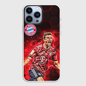 Чехол для iPhone 13 Pro Max с принтом ТОМАС МЮЛЛЕР   БАВАРИЯ в Санкт-Петербурге,  |  | bayern | football | sport | thomas muller | uefa. | бавария | спорт | томас мюллер | уефа | футбол