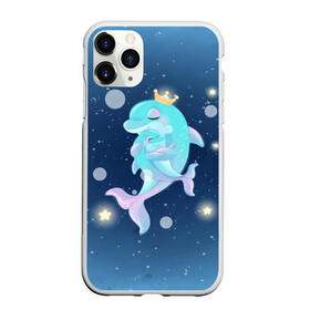 Чехол для iPhone 11 Pro матовый с принтом Два дельфина в Санкт-Петербурге, Силикон |  | Тематика изображения на принте: cute | dolphin | два дельфина | дельфин | дельфинами | милый | мир | подводный