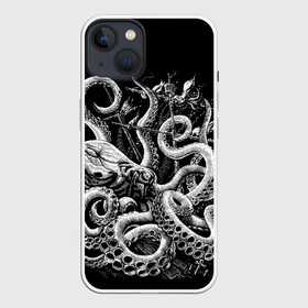 Чехол для iPhone 13 с принтом Кракен Монстр в Санкт-Петербурге,  |  | animal | beast | kraken | monster | ocean | octopus | sea | ship | water | вода | животные | звери | корабль | кракен | монстр | море | океан | осьминог | рыбы | щупальца