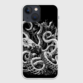 Чехол для iPhone 13 mini с принтом Кракен Монстр в Санкт-Петербурге,  |  | animal | beast | kraken | monster | ocean | octopus | sea | ship | water | вода | животные | звери | корабль | кракен | монстр | море | океан | осьминог | рыбы | щупальца