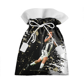 Подарочный 3D мешок с принтом Juventus Пауло Дибала в Санкт-Петербурге, 100% полиэстер | Размер: 29*39 см | Тематика изображения на принте: cr7 | juve | juventus | paulo dybala | ronaldo | пауло дибала | роналдо | ювентус