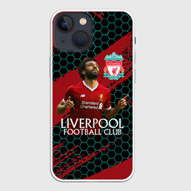 Чехол для iPhone 13 mini с принтом Liverpool: Мохамед Салах. в Санкт-Петербурге,  |  | lfc | liverpool | mohamed salah | sport | ynwa | ливерпуль | лфк | мохамед салах | спорт